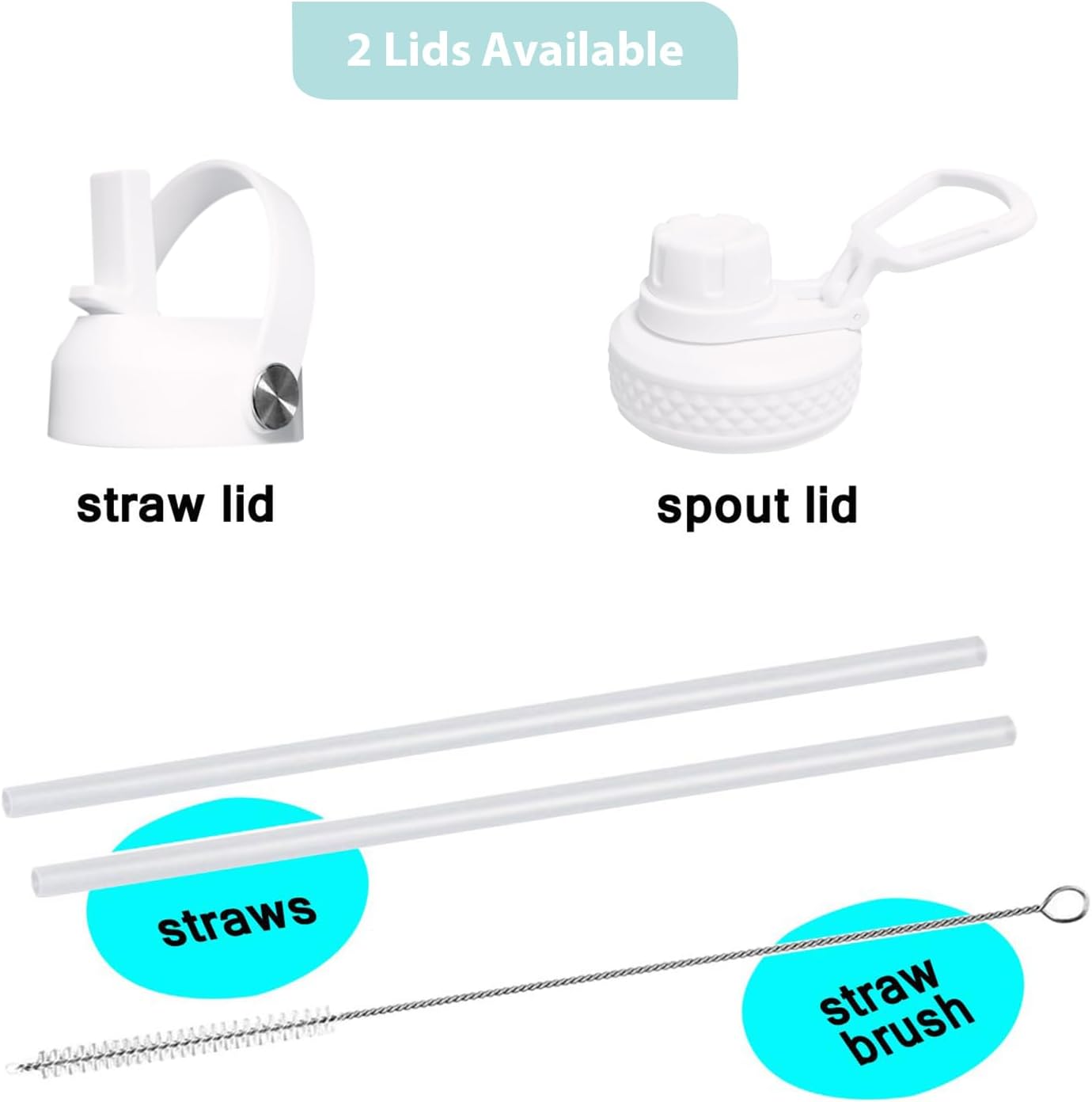 SENDESTAR SENDESTAR 40oz Stainless Steel Water Bottle(Cold for 48 Hrs, Hot for 24 Hrs),Double Wall Vacuum Insulated Bottle with Straw Lid, Spout Lid and Flex Cap, Fit in Any Car Cup Holder