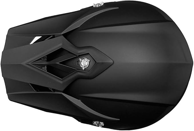 ILM Youth & Kids Dirt Bike Helmets Motocross ATV Dirtbike BMX MX Offroad Full Face Motorcycle Helmet, DOT Approved Model 128YS (Matte Black, Youth-XLarge)