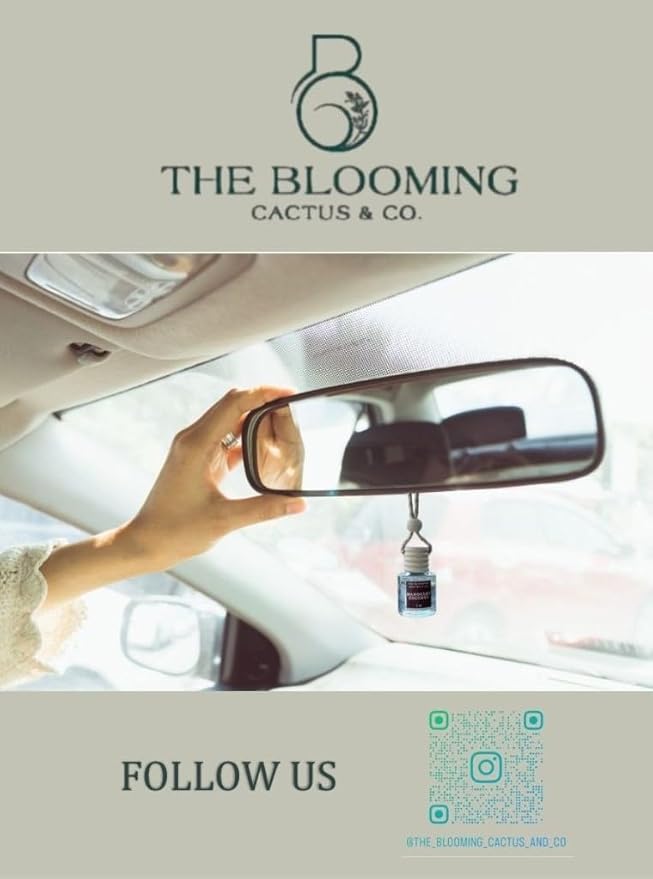 The Blooming Cactus & Co. - Car Diffuser Refill - Fragrance Oil Diffuser Refill - Reed Diffuser Refill 30 gr (Mango & Coconut)