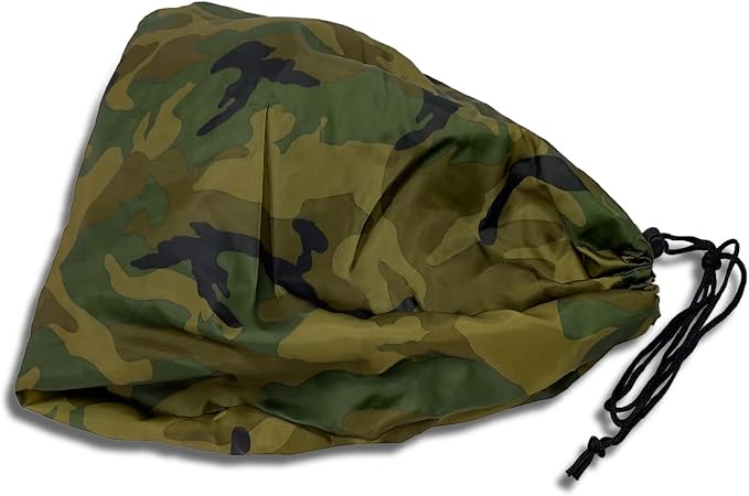 EliteShield Lightweight ATV Cover, Weatherproof Quad Cover, Water and Wind Resistant Four Wheeler Cover for Polaris Kawasaki Yamaha Suzuki Honda Arctic Cat Can-Am, Camo Color fits 96" Long