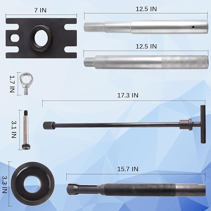 Mercruiser Alignment Tool & Gimbal Bearing Puller Set - Engine Alignment for Alpha, Alpha 1, MR, Bravo, OMC, and Volvo
