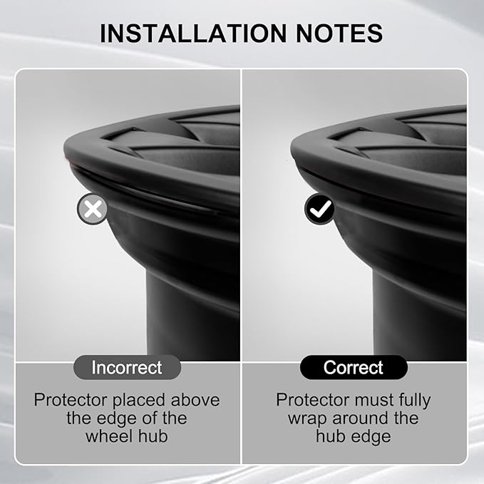 Car Wheel Rim Protectors Guard, 18" Automotive Wheel Anti-Scratch Protector, with Aluminium Alloy Material, Strips for Curb Rash Prevention, Wheel Accessories Suitable for for Cars, Trucks, Tesla, 4pc