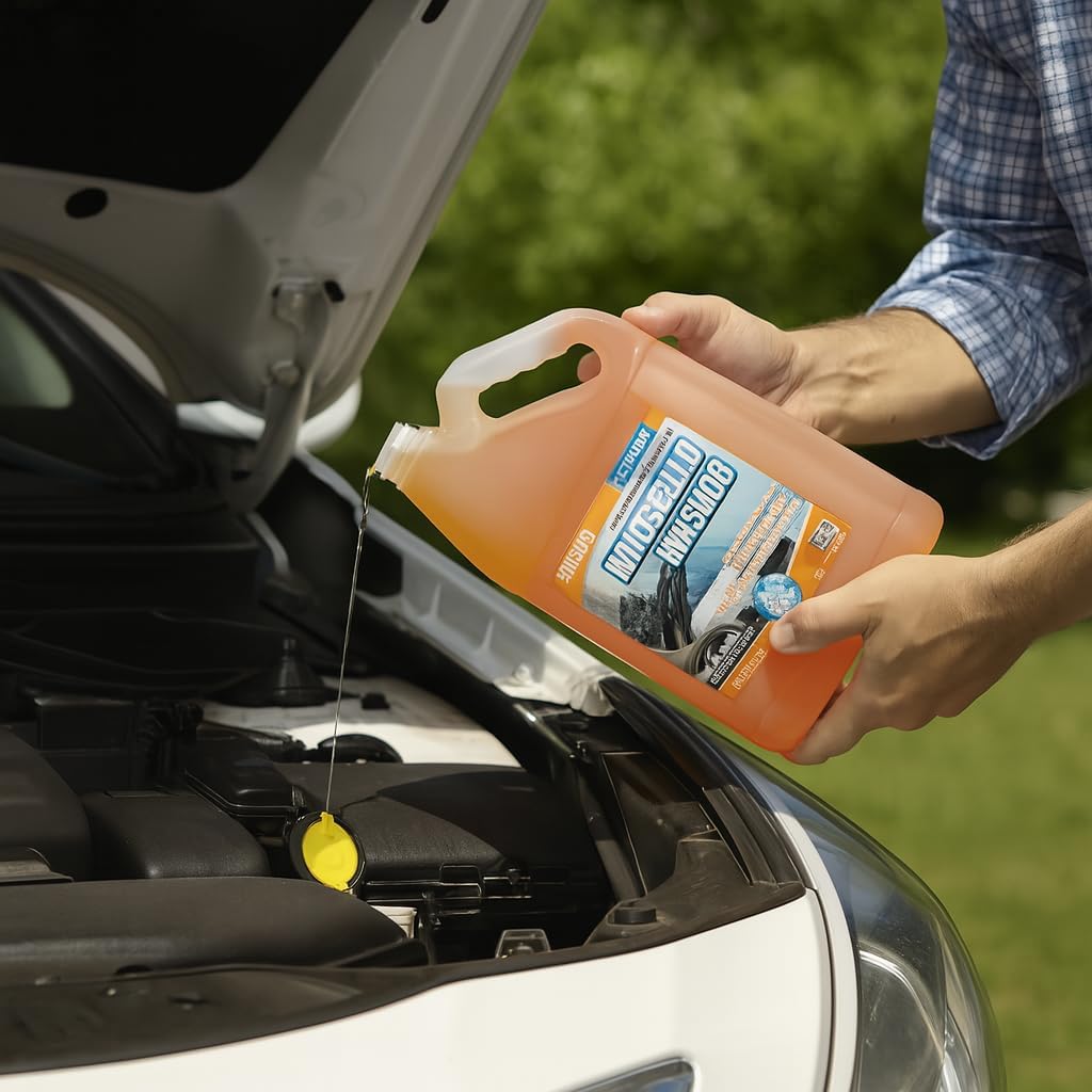 ABRO Car Windshield Washer Fluid: 1 Gallon, All Season/Weather Vehicle Window Cleaner | Streak-Free Clean | Bug and Tar Remover for Cars