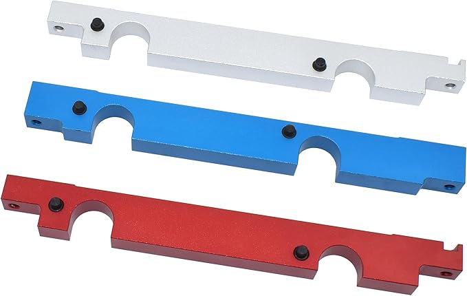 Master Engine Timing Vanos Camshaft Alignment Locking Tool Kit, Compatible with BMW 2.5 3.0 N51 N52 N53 N54 N55 S55 Engines, Including BMW 3 Series 328i, Crankshaft Flywheel Alignment Tool
