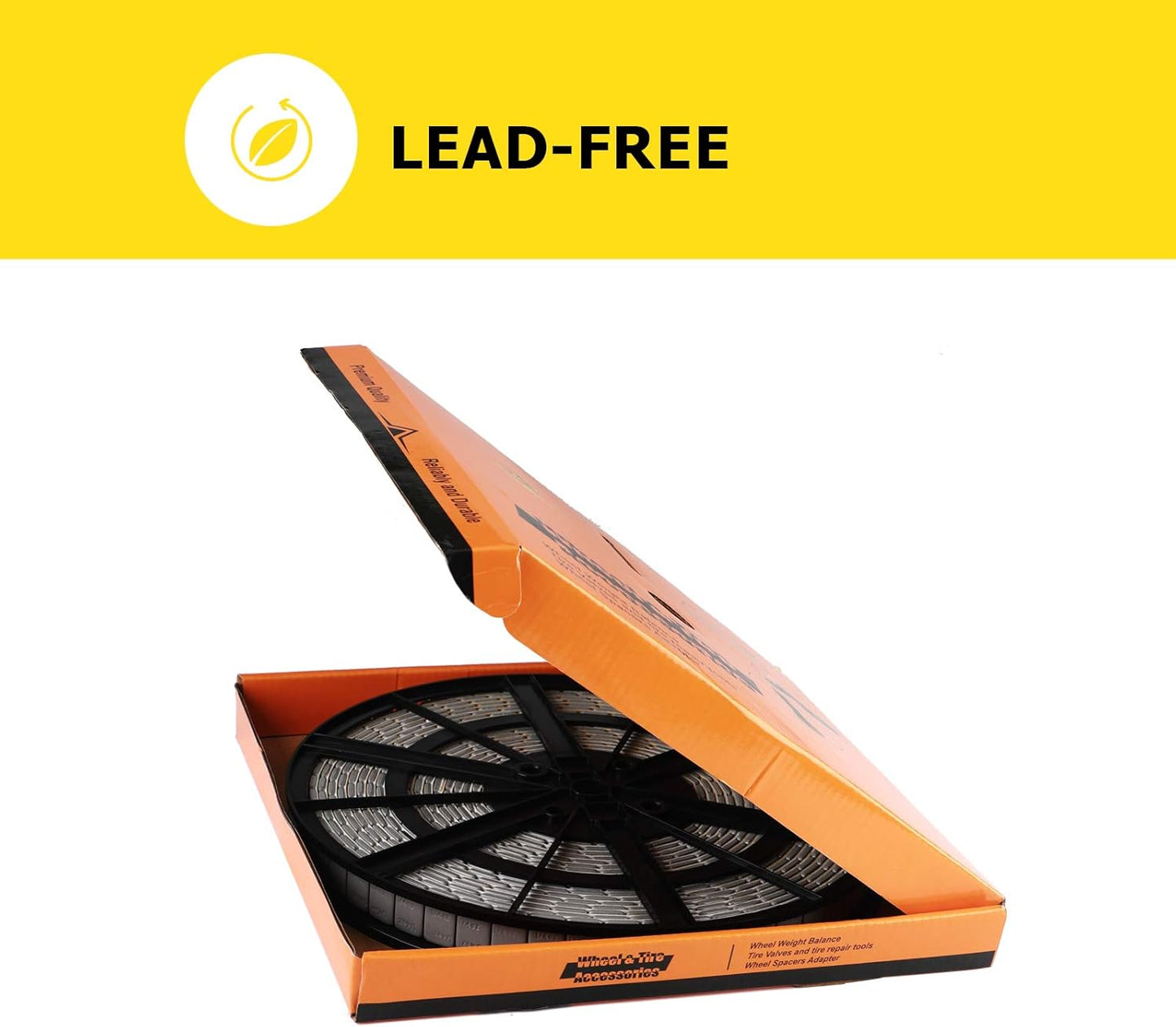 YIZBAP Wheel Weights Gray 1/4 OZ, 5kgs/11lb/Roll, 715pcs, with Strong Adhesive. 0.25 Ounce Stick on Wheel Weights for Cars, Trucks, SUVs, Motorcycle and Others