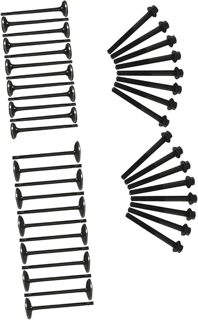Engine Overhaul Rebuild Kit Timing Chain Kit Head Gasket Set Bearings Fit For Jeep Chrysler 200 300 Challenger Charger Ram 1500 Wrangler Dodge Ram Pentastar 3.6L V6 2011-2016 HS26541PT, ES72467