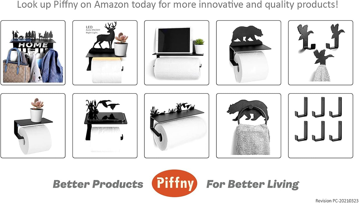 6 Pack Heavy Duty Steel Essential Style Wall Hooks for Indoors & Outdoors (White J Hook)