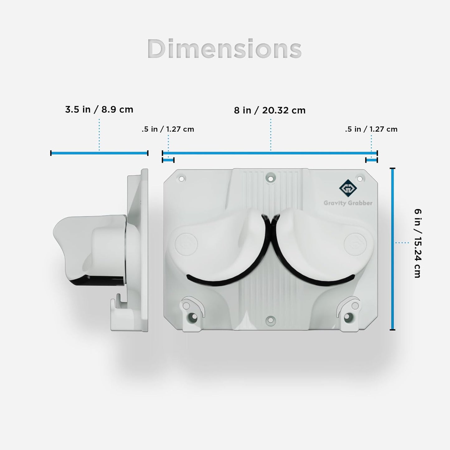 Ultimate Ski & Snowboard Wall Rack | Secure, Non-Slip Storage | Fits Any Ski/Board | Garage Organization | Ski Storage Rack | Snowboard Storage Rack | Winter Gear Organizer | 1 Pck