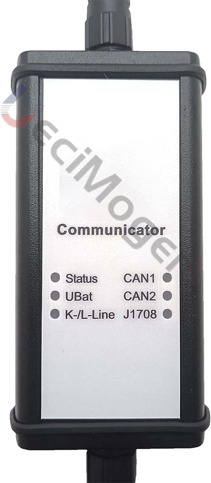 Diesel Laptops for Deutz Diagnostic Scanner Tool for Deutz DeCOM SerDia Support CAN K/L-Line with Serida 4.0 Dongle Software+Serpic (Adapter with Serida+Serpic(Delll))