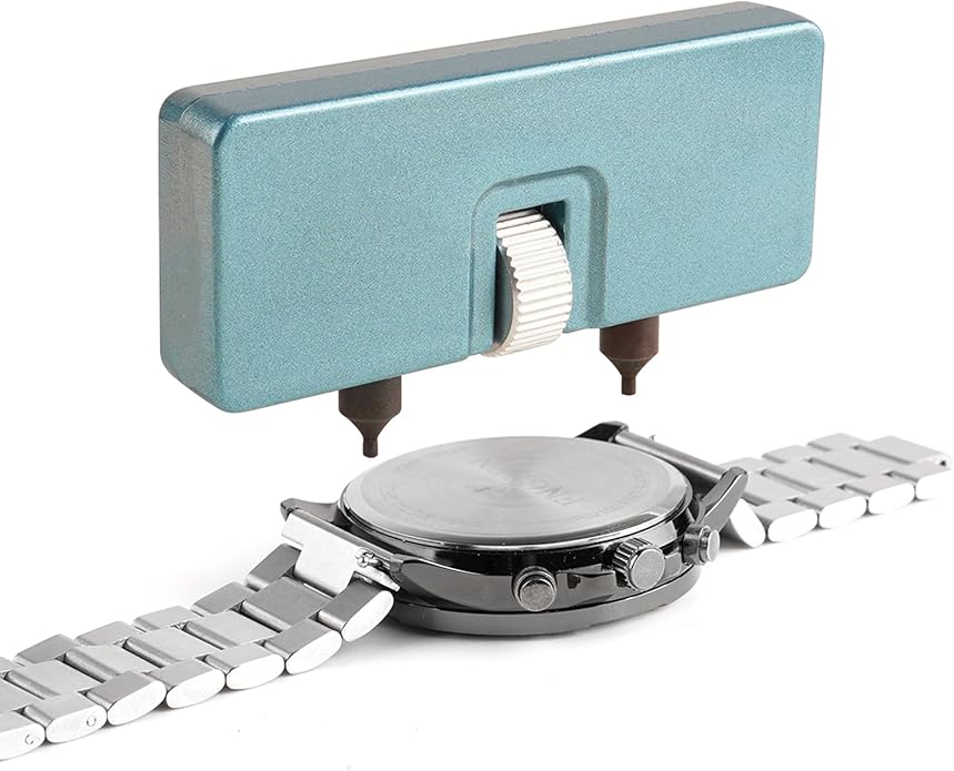 Watch Link Removal Kit, Tools to Adjust and Remove Bracelets,Pin Remover for Sizing Strap,Watch Band Adjustment Tool Kit with Extra Replacement