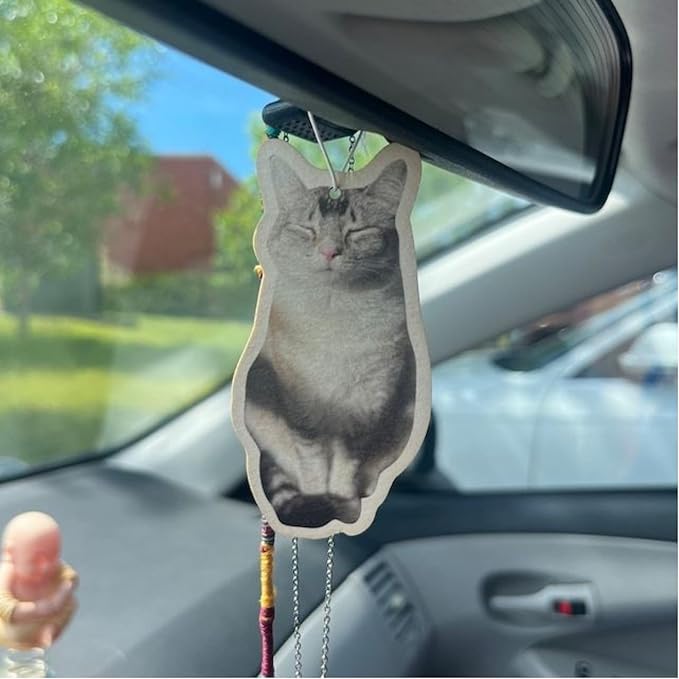 Custom Air Fresheners with Picture, Double Sided Air Fresheners with Custom Photo, Personalized Gift for Valentine’s Day Birthday