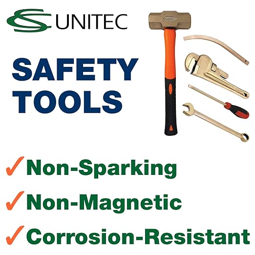 CS Unitec | Non-Sparking & Non-Magnetic Aluminum Bronze Impact Socket Set | 2-5/8 inch 6 Point Socket, 1 inch Drive