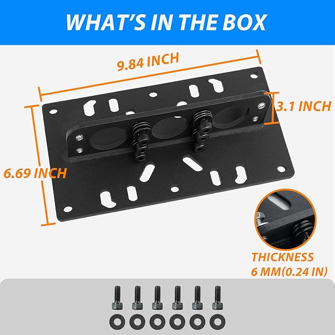 Engine Lift Plate LS Engine Lift Plate Hoist Motor Engine Lift Bracket Carb Carburetor Hoist for LS Engine for Chevy Ford SBC BBC