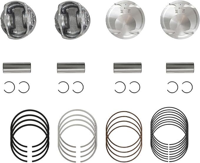 G4FJ 1.6 Engine Crankshaft Piston Connecting Rod Kit w/Bearings Fit For Hyundai Accent Sonata Verna Veloster Elantra Tucson Kia Forte Optima 1.6L 2011-2022 23110-2B710 235102B700