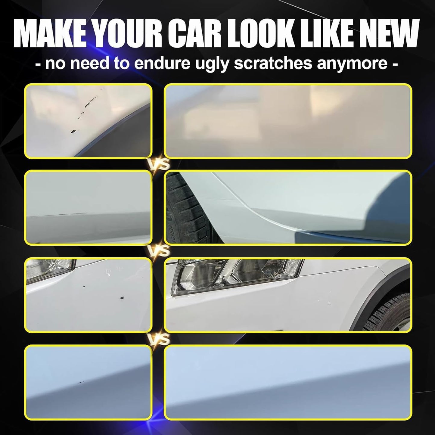 KIKIMO for Mazda Touch Up Paint(Deep Crystal Blue Mica(42M)), Car Paint Repair Kit for Mazda, 2 In 1 Scratches Repair with Pen Tip and Brush, Color-Matched for Quick & Easy Fix