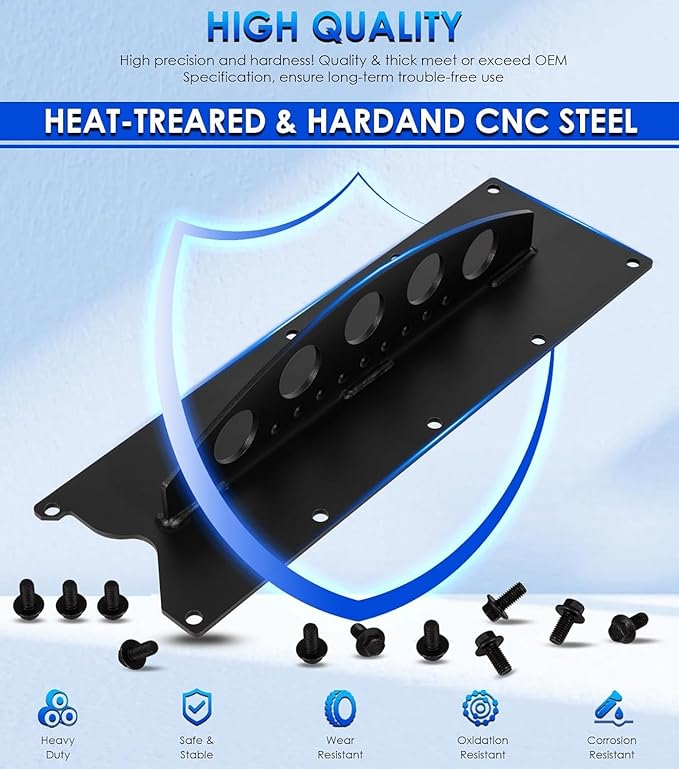 LS Engine Lift Plate Hoist Picker Cranet Lifting Plate Bracket for Chevy LS Series LSX LS LS1 LS2 LS3 LQ4 6.0 6.2 5.3 4.8 Gen 3 4