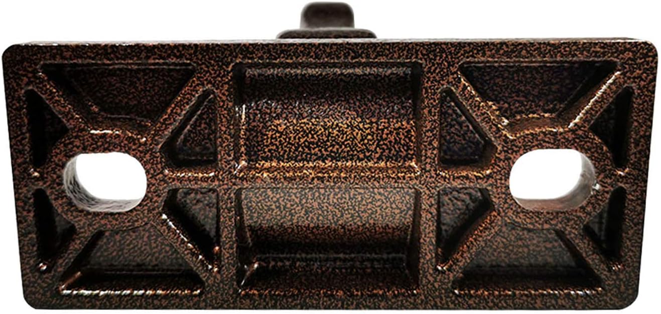 Heavy Duty Bronze Swing Hangers Screws Bolts Included Over 5000 lb Capacity Playground Porch Yoga Seat Trapeze Wooden Sets Indoor Outdoor (2 Pack)