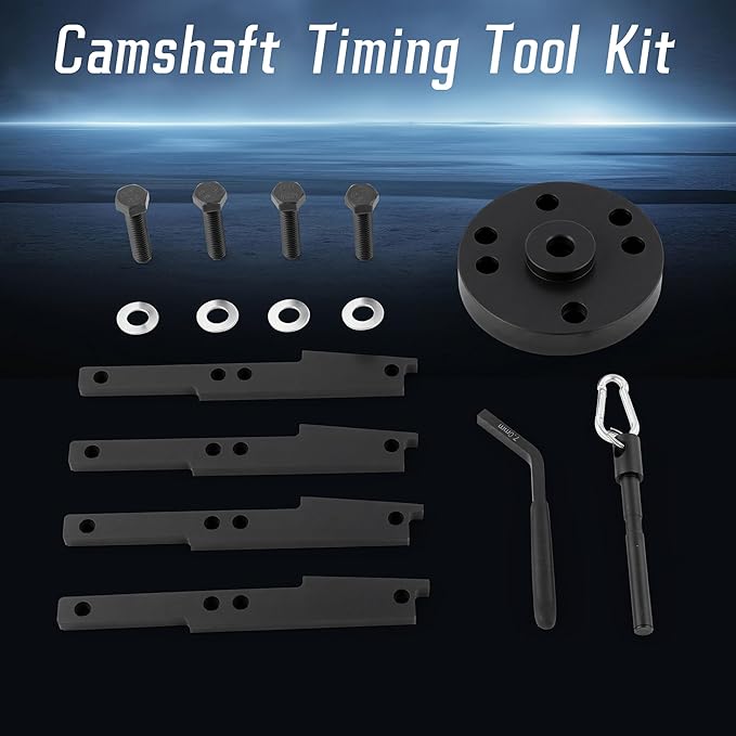 3163021 Cam Timing Tool Kit & 3163530 Jake Brake Adjustment Tool, Compatible with Cummins ISX QSX X15 Engine 2007-2017