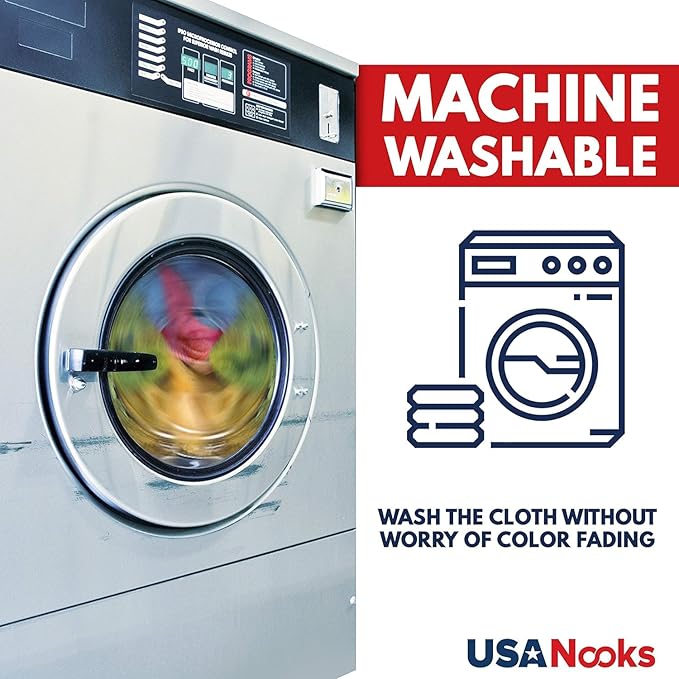 USANOOKS Microfiber Cleaning Cloth - 12Pcs(12.5x12.5 in) High Performance - 1200 Washes, Ultra Absorbent Weave Trap Grime & Liquid for Streak-Free Mirror Shine, Scratch Proof & Lint Free Cloth Brown