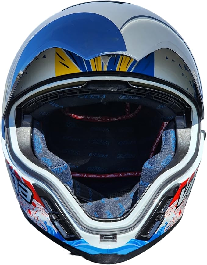 Vega Air GPX Full Face Helmet, Fortune, X-Large