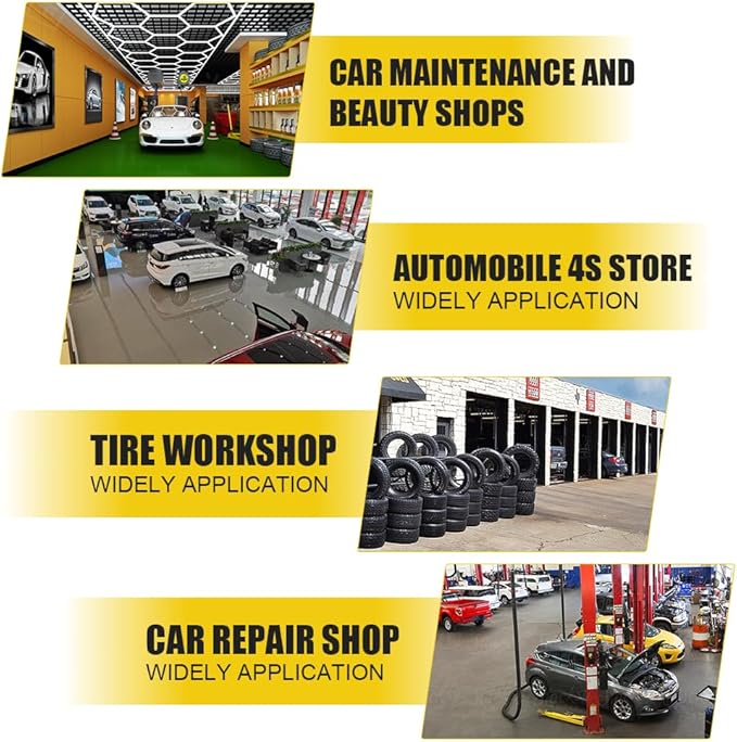 24'' Rim 1.5HP Tire Changer w/Assist Arms and 10''-24'' Rim Tire Balancer Combo and 3HP Oil-Free Air Compressor for Tire Repair and Wheel Balancing Garage Shop Equipment w/ 1 Year Full Warranty