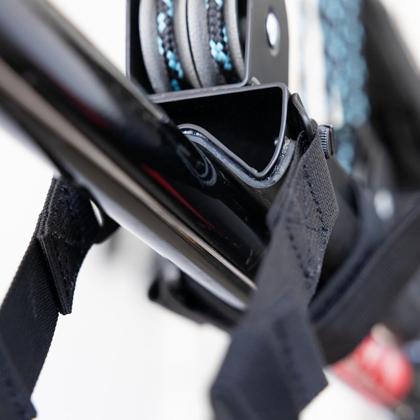 StoreYourBoard Bike Hoist, No-Slip Bicycle Ceiling Storage, Heavy-Duty Garage Pulley Lift System, Road, MTB, Fat Tire, Ebike Hanger