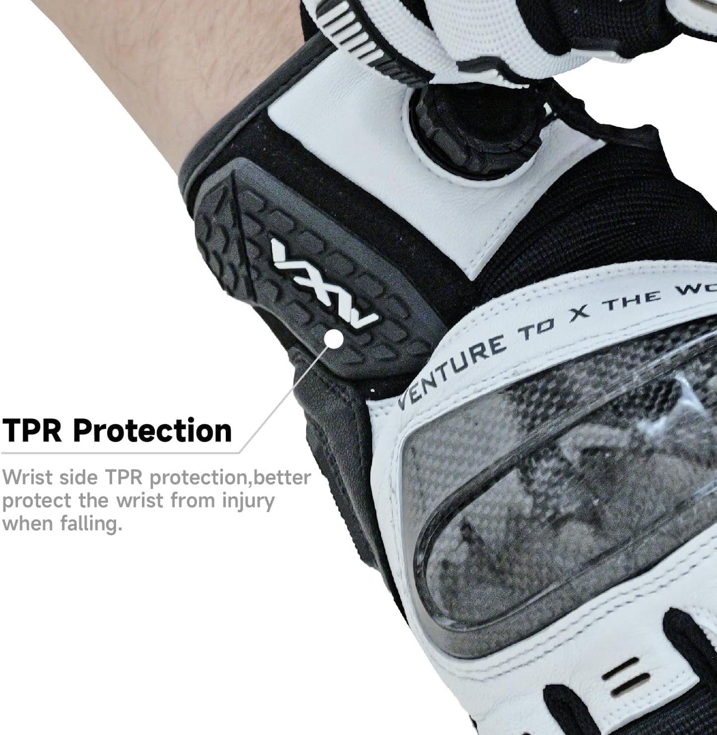 VXW High Protection Motorcycle Gloves for Men - Gel Palm Sliders& Joints Protection Design, High-Speed Sports Gear for MTB/ATV/BMX/Motocross/Racing/Dirt Bike Gear