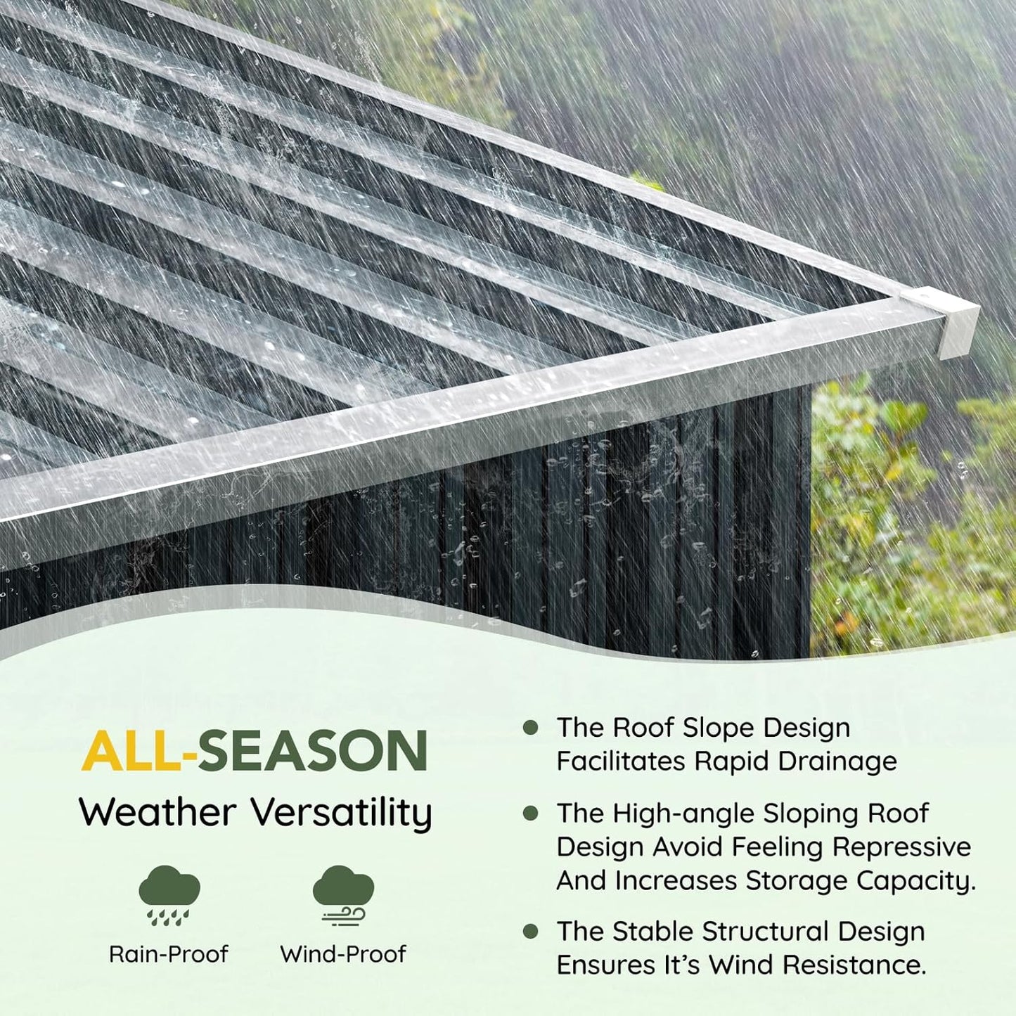 Breezz 5x3FT Vertical Outdoor Steel Storage Shed,Lockable Doors, Compact Metal Tool Shed for Garden, Backyard, Patio, Utility, and Bike Storage,Nightblue