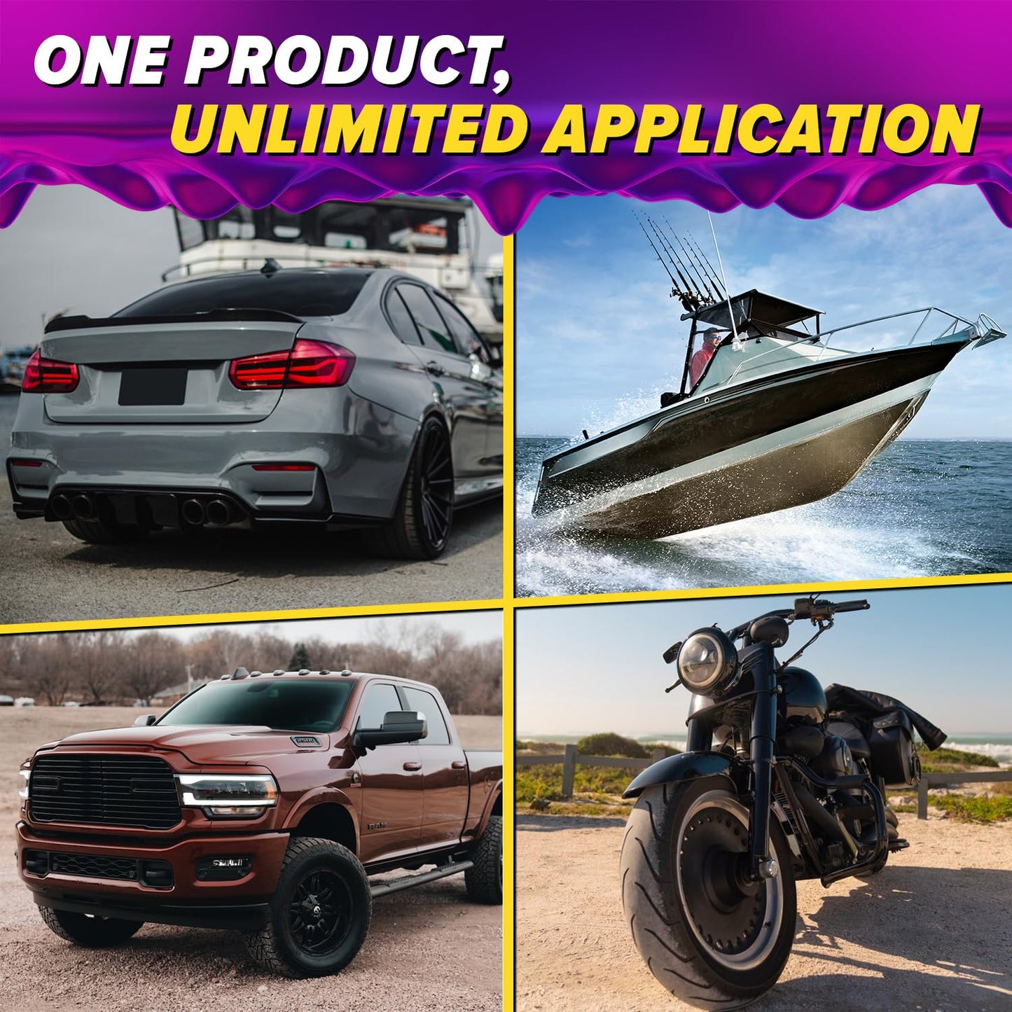 Iron Remover for Car Detailing – Iron Decon Spray, Pulls Out Brake Dust, Rust & Fallout - Contaminant Removal for Car Paint & Wheels, pH Neutral Formula - Gallon - 128 fl. oz.