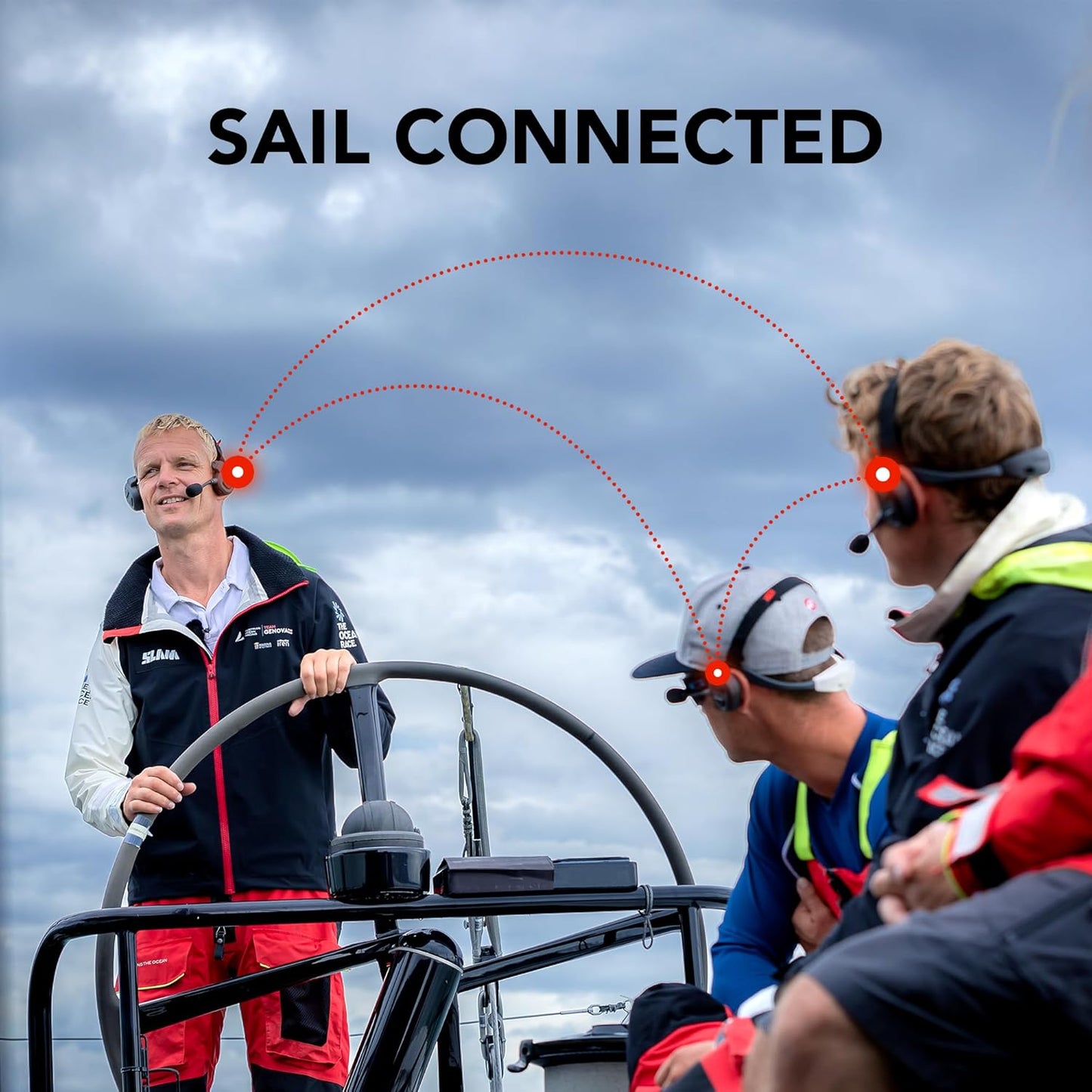 Sena Nautitalk Bosun On Board Crew Communication Headset for Sailing & Yachting, a.k.a. Marriage Saver, 1-Single Pack