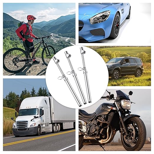 Tallew 20 Pack Dual Head Tire Pressure Gauge Heavy Duty Air Pressure Tire Gauge for Auto Truck Car RV Van Gage Range 10-150PSI, 1-10Bar (Silver)