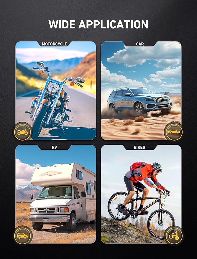 2-Pack Closed Ball Tire Chuck with Clip, 1/4" FNPT Locking Air Chuck Tire Inflator Nozzle with Quick Plug, 2-Way Connection Clip-On Air Chuck for Tire Air Compressor Accessories