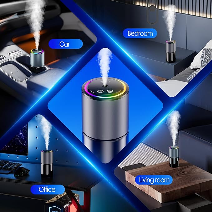 Car Air Freshener Refill, 150mL Large Capacity Lasts Up to 6 Months, Dedicated Perfume Refill, More Scents are Being Added Regularly, Machine not included (Angels)