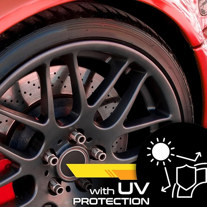 Formula 1 Black Gold, Long-Lasting Tire Shine Restores Glossy Black Color to Rubber and Plastic Trim, Water Resistant with UV Protection, 23oz