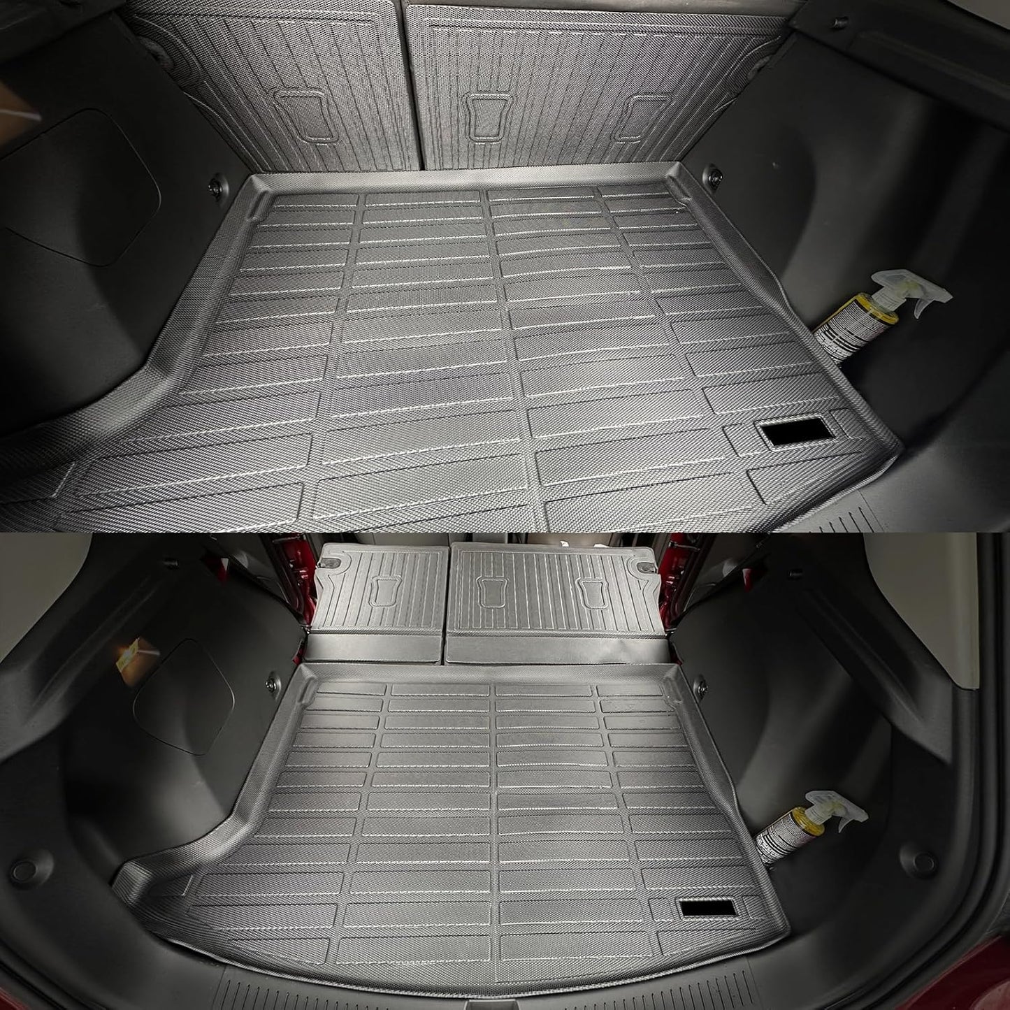 Wayhigh-All Weather Floor Mats and Cargo Mat with Seatback Cargo Set Fit for Buick Encore GX AWD 2026-2020(for Cargo Tray Highest Position) Car Mats Floor Liners for Encore GX Accessories