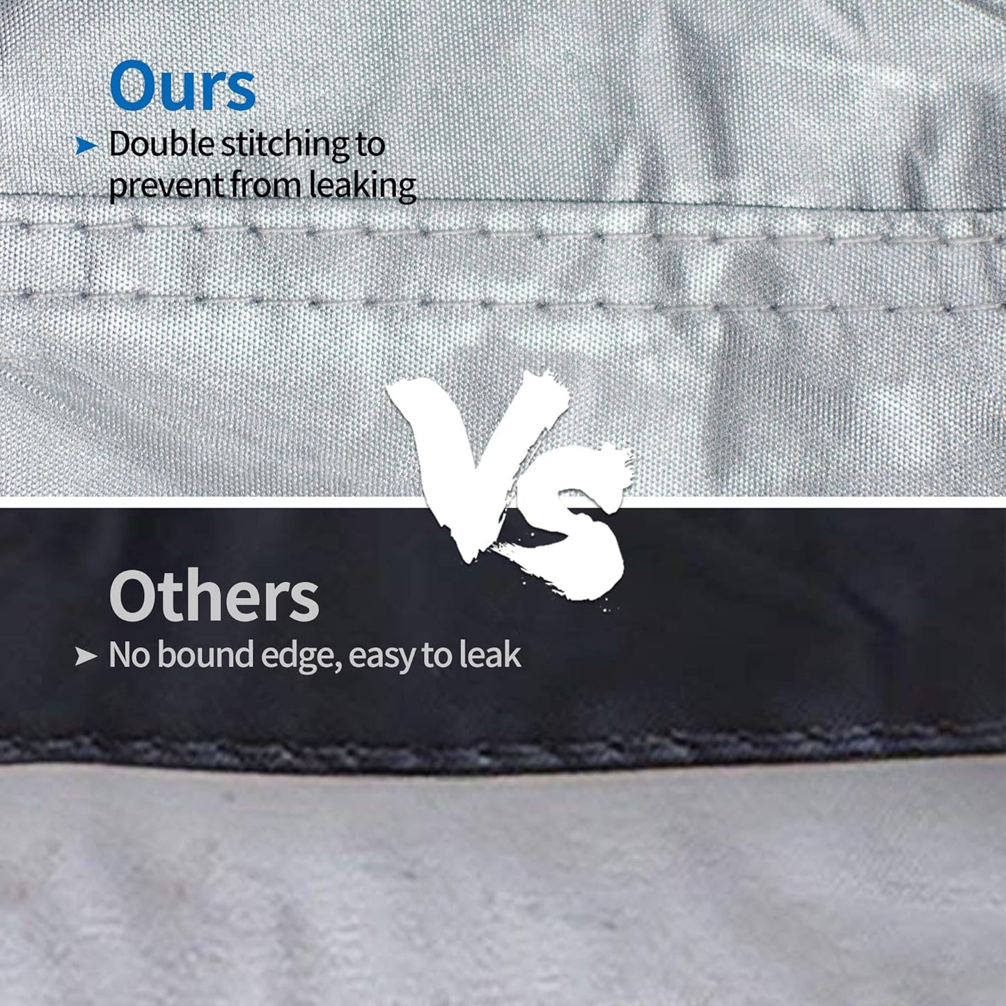 iCOVER Jet Ski Cover - Waterproof Heavy Duty Trailerable Jetski Covers for Seadoo Kawasaki Yamaha Wave Runner, Fits PWC Models Up to 135in Long