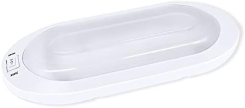 Facon Dual-Tone 12Volts Bright RV LED Interior Light with Switch, 3000K/4000K Smart Lighting Upgrade for RVs, Campers, Boats, cETL Certified