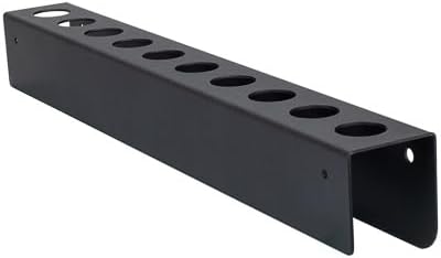 Maxshine Universal Detailing Brush Holder - 10 Car Detailing Brushes Organizer, Sturdy, Simple & Lightweight Design, Easy Wall Mounting for Access, Premium Auto Detailing Accessories & Supplies