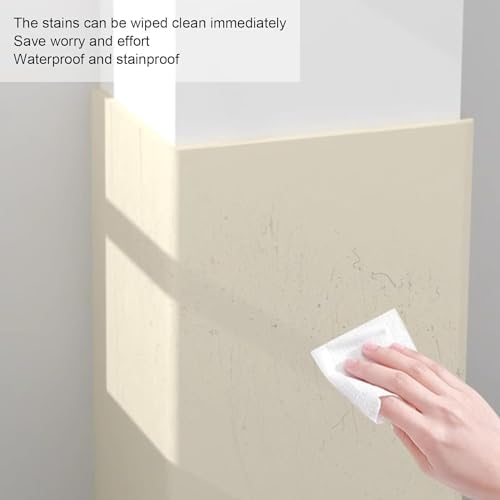 Self-Adhesive Garage Wall Protectors - Rubber Foam Wall Guards for Studio & Gym, Impact-Resistant Grey Foam, 39.3x39.3in (100x100cm) - Wall Protection Solution