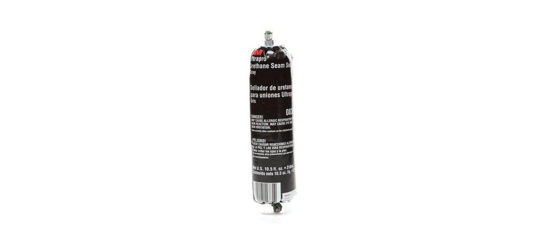 3M Urethane Seam Sealer, 08361, Gray Color, High Solids, Permanently Flexible, 310 mL/10.5 fl oz Foil Pack