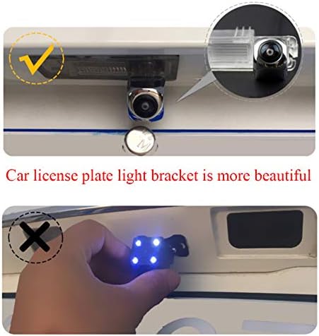 Chrome Starlight Car Rear View Camera for Toyota 4Runner/Hilux Surf/Toyota Fortuner SW4 / Toyota Innova & Waterproof and Shockproof Reversing Backup Camera (Chrome Starlight Camera)