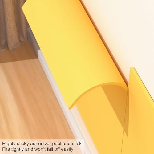 Self-Adhesive Garage Wall Protectors - 39.3x39.3in Gray Foam Shields, Wall Guards for Home Gym & Garage, Impact-Resistant Foam Safety Panels