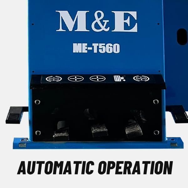 KATOOL Tire Changer Machine and Wheel Balancer Machine Combo ME-T560+ME-B620 with Bead Blaster Asist Arm Tire Changer Tire Machine Tire Repair Tools for Home Garage and Shop Repair, Blue