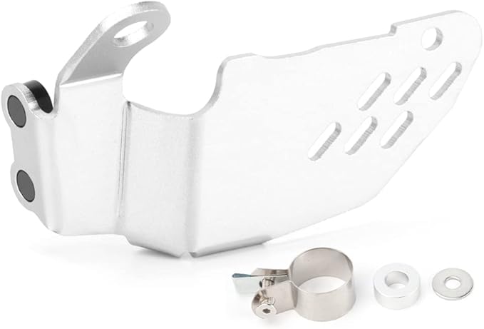 Modeer for R1250R R1250RS R1250GS Adventure R1250GS HP Motorcycle Sidestand Side Stand Switch Protector Guard Cover Cap R 1250 GSA R1250GSA R1250 GS adv R 1250R R1250 RS HP R 1250GS (Silver)
