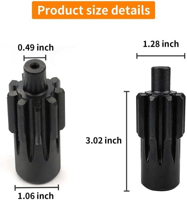 Engine Barring Tool MX 13 Engines Fit for Paccar Kenworth T880 Truck, Barring Flywheel Cranking Turning Tool Replaces for 1453158PE & 1453158