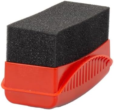 Maxshine Universal Tire Shine Applicator with Protective Cover | Dense Foam Pad with Ergonomic Grip | Mess-Free Tire Dressing Tool for Coating, Cleaning & Car Detailing | Auto, Boat & Marine Detailing