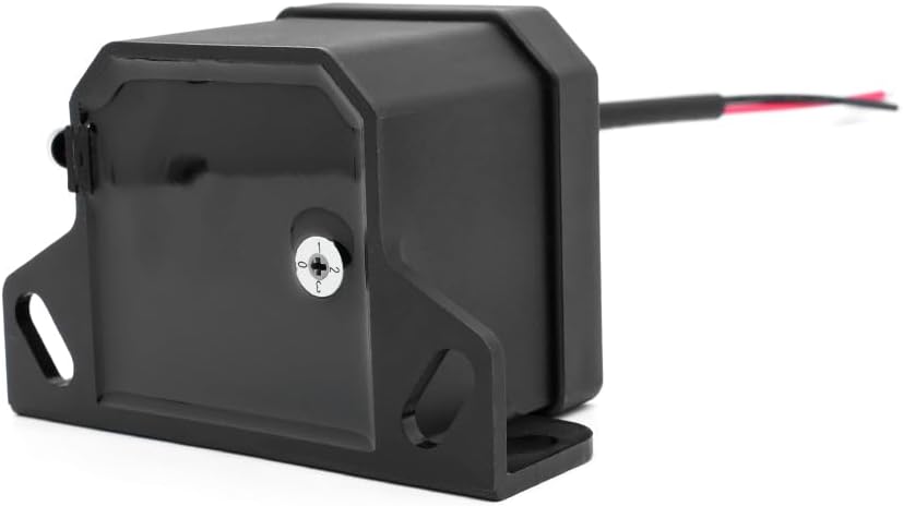 White Noise Reversing Alarm – Adjustable 85/90/95/100dB for Vehicle Safety (6PCS)