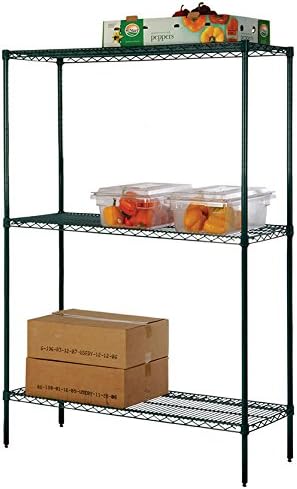 Omega 12" Deep x 42" Wide x 86" High 3 Tier Freezer Starter Shelving Unit