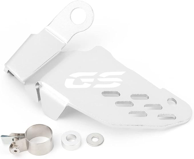 Modeer for R1200 R1250 GS Adventure R1250GS HP -2024 Motorcycle Sidestand Side Stand Switch Protector Guard Cover Cap R 1200 1250 GSA R1250GSA R1200GS adv R1250R R1250RS R1200R R1200RS (Silver)