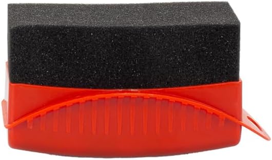 Maxshine Universal Tire Shine Applicator with Protective Cover | Dense Foam Pad with Ergonomic Grip | Mess-Free Tire Dressing Tool for Coating, Cleaning & Car Detailing | Auto, Boat & Marine Detailing